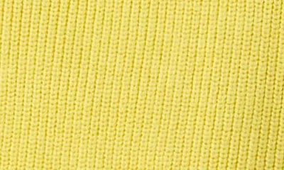 Nic + Zoe Nic+zoe Stitch Crewneck Sweater In Yellow