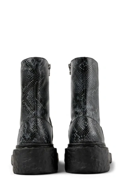 Camperlab Lab Vamonos Snakeskin Embossed Boot In Multi