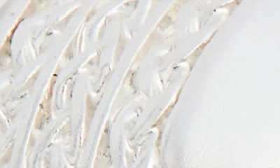 Karine Sultan Chain Textured Mini Hoop Earrings In Metallic