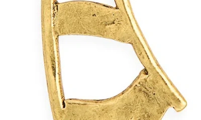 Karine Sultan Openwork Drop Earrings In Gold