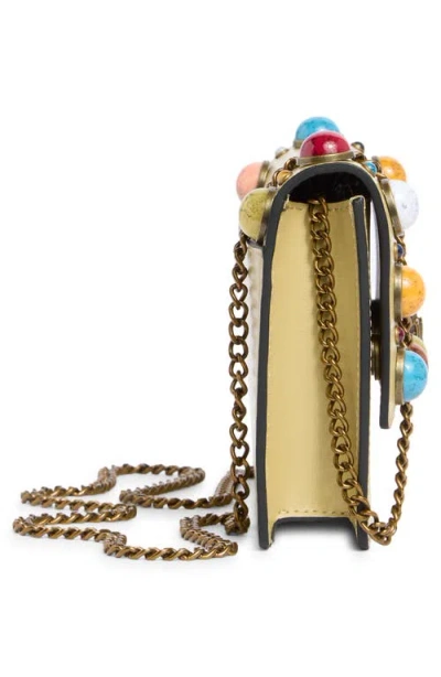 Kurt Geiger London Extra Mini Shoreditch Studded Crossbody Bag In Neutral