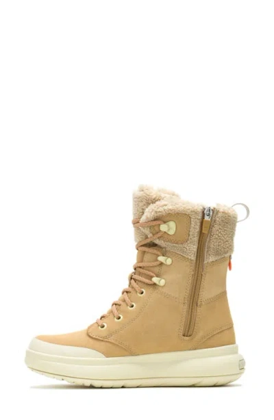 Merrell Marquette Thermo Waterproof Faux Shearling Lined Boot In Brown