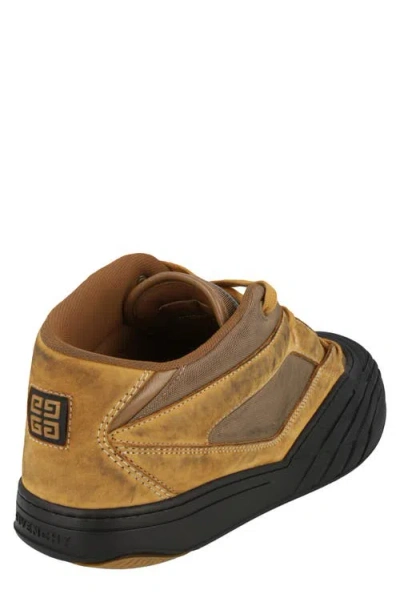 Givenchy Suede Trim Mid Top Sneaker In Multi