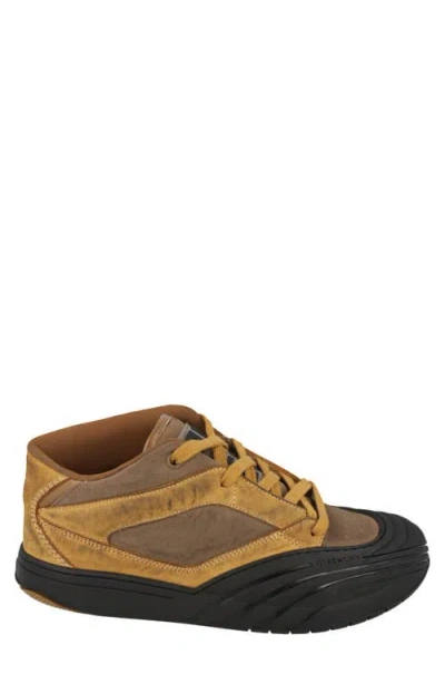 Givenchy Suede Trim Mid Top Sneaker In Multi