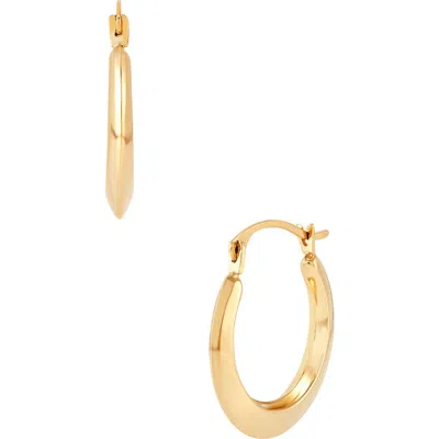 Frankie & Zoe Graduated Hoop Earrings In Gold