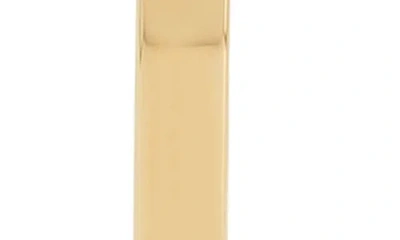 Frankie & Zoe Tubular Hoop Earrings In Gold