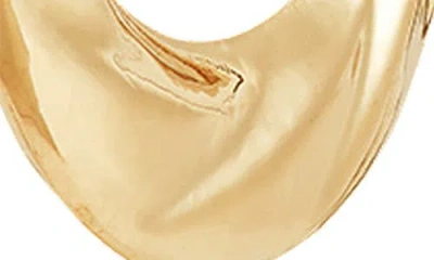 Frankie & Zoe Twisted Hoop Earrings In Gold