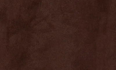 Renee C Faux Suede Midi Skirt In Brown