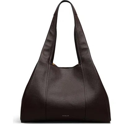 Radley Stanhope Square Large Ziptop Shoulder Bag In Brown