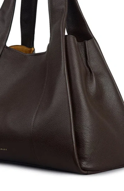 Radley Stanhope Square Large Ziptop Shoulder Bag In Brown