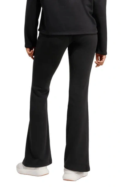 Adidas Originals Adidas Seasonal Essentials French Terry Flared Pants In Black