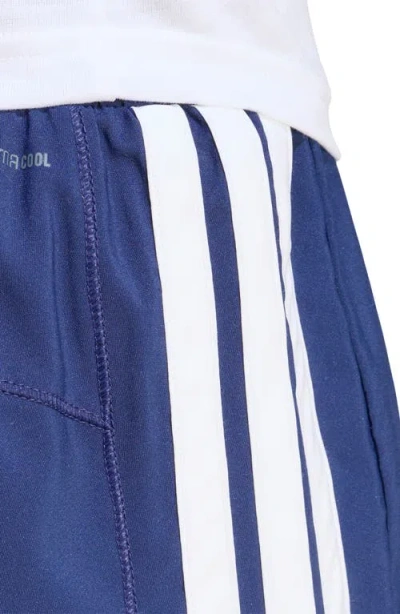 Adidas Originals Adidas Pacer High Waist Climacool Shorts In Blue