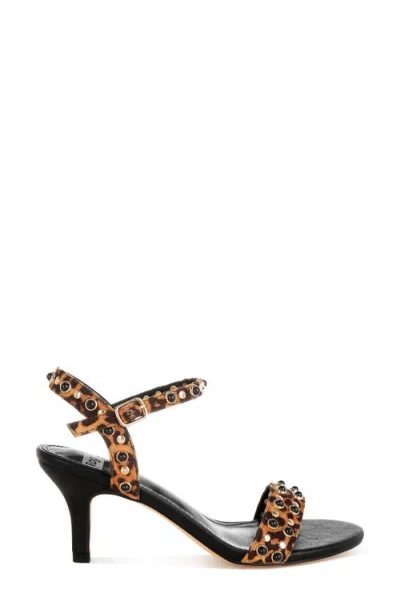 Rag & Co Laro Embellished Sandal In Black