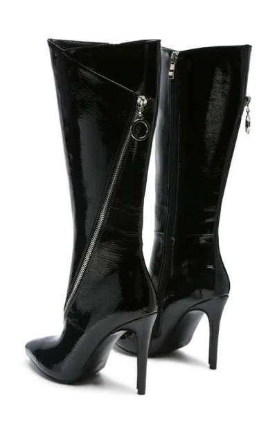 Rag & Co Tsaroh Knee High Boot In Black