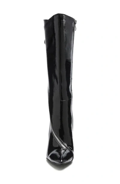 Rag & Co Tsaroh Knee High Boot In Black