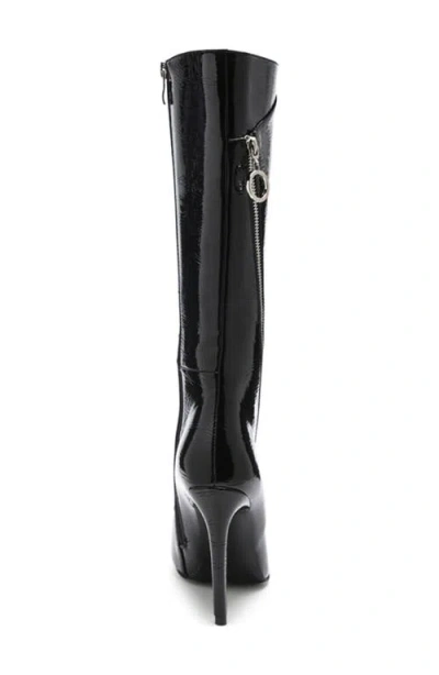 Rag & Co Tsaroh Knee High Boot In Black