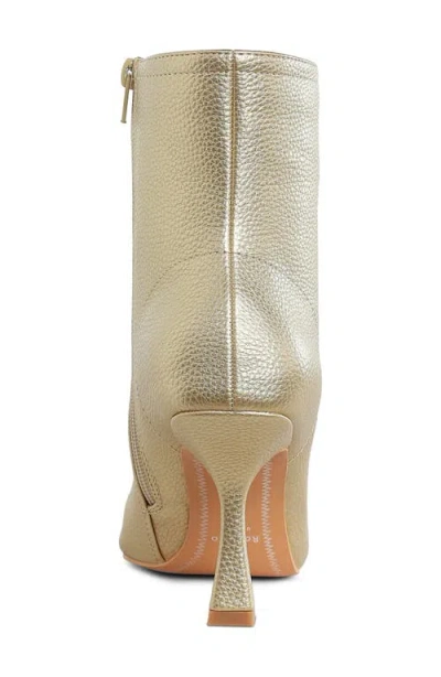 Rag & Co Tentia Pointed Toe Bootie In Gold