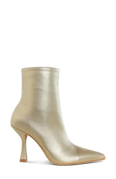 Rag & Co Tentia Pointed Toe Bootie In Gold