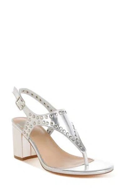 Rag & Co Chan Studded Sandal In Silver