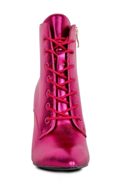 Rag & Co Piet Pointed Toe Bootie In Animal Print