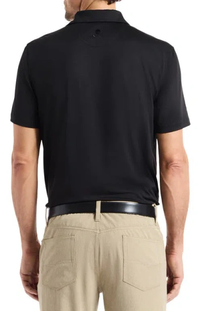 Robert Graham Canto Short Sleeve Polo In Black