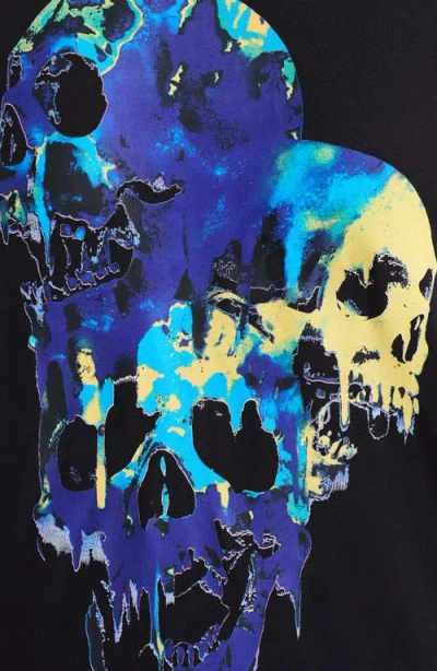 Robert Graham Scream Skull Graphic T-shirt In Multi