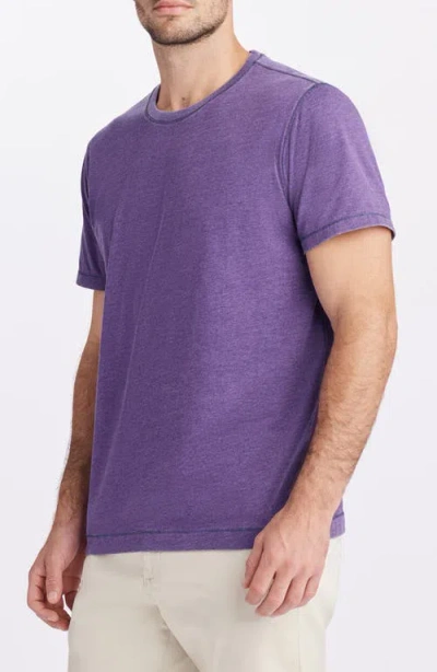 Robert Graham Durgan Knit T-shirt In Purple