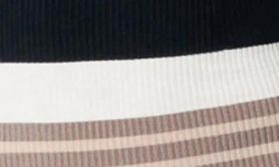 Bebe Off The Shoulder Long Sleeve Sweater Dress In Black