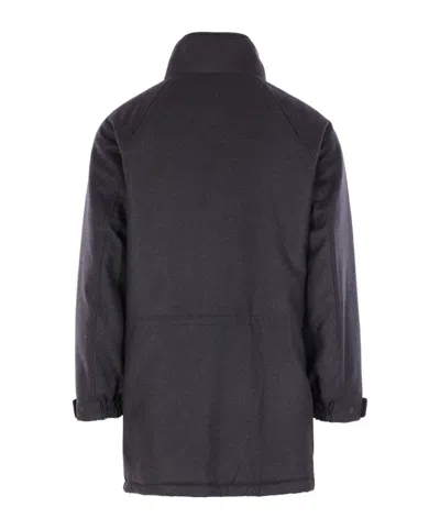 Auralee Long-sleeves Coat In Blue