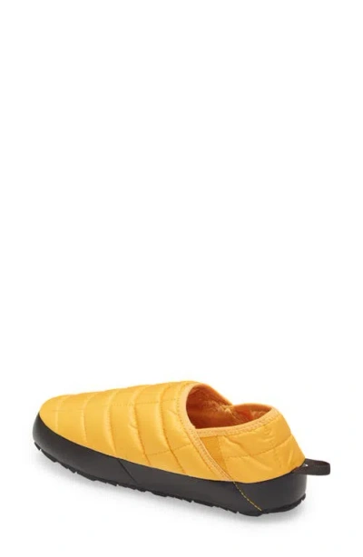 The North Face Thermoball V Traction Mules In Yellow