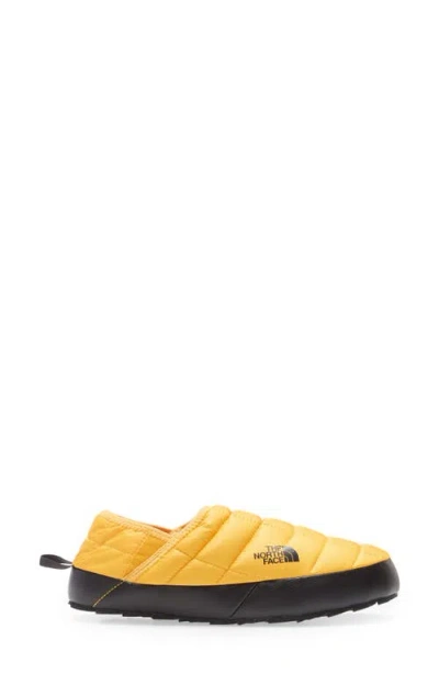 The North Face Thermoball V Traction Mules In Yellow