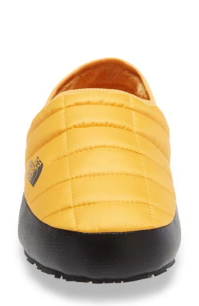 The North Face Thermoball V Traction Mules In Yellow