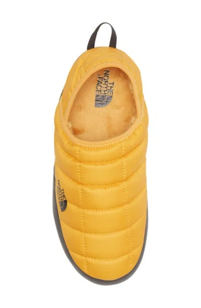 The North Face Thermoball V Traction Mules In Yellow