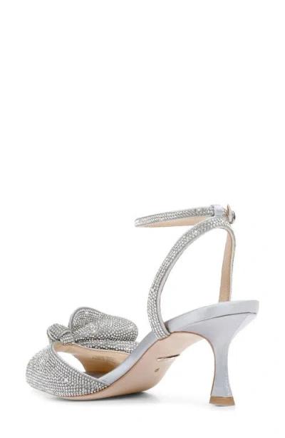 Badgley Mischka Collection Remi Sandal In Silver