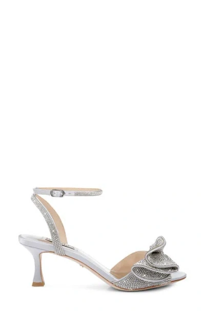 Badgley Mischka Collection Remi Sandal In Silver