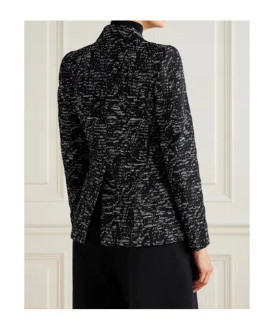 Dries Van Noten Long-sleeved Suit Jacket In Black