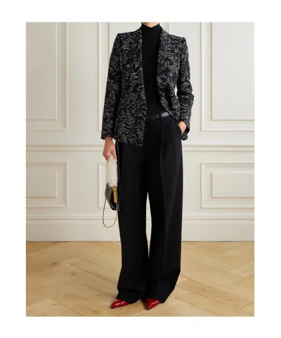 Dries Van Noten Long-sleeved Suit Jacket In Black