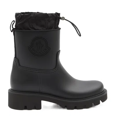 Moncler Kickstream Calf Height Rain Boots In Multi
