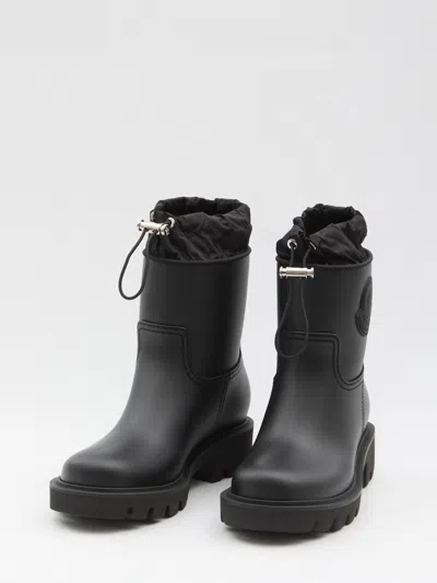 Moncler Kickstream Calf Height Rain Boots In Multi