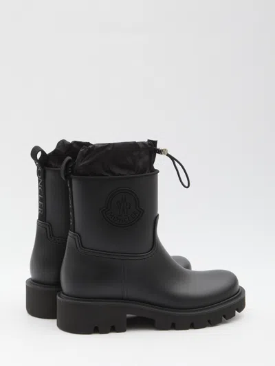 Moncler Kickstream Calf Height Rain Boots In Multi