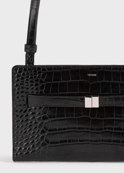 Totême Womens Toteme Belted Leather Cross Body Bag In Black