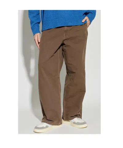 Samsoe & Samsoe Belt Loop Jeans In Brown