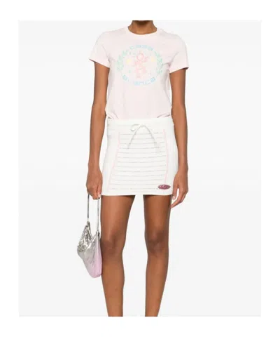 Casablanca Graphic Cotton T-shirt In Multi