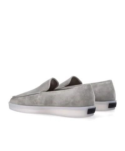 Fear Of God Suede Loafers In Animal Print