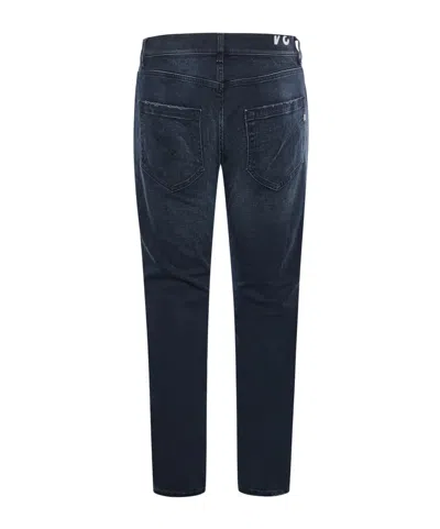 Dondup Belt Loop Jeans In Blue