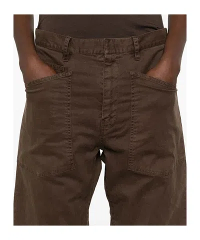 Nili Lotan Casual Pants With Belt Loops In Brown