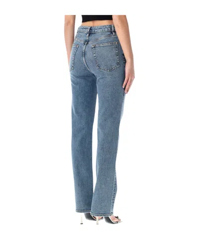 Frame Belt Loop Jeans In Blue