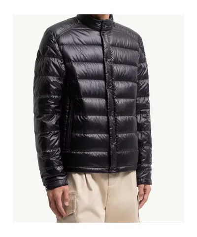 Moncler Selves Puffer Jacket In Blue