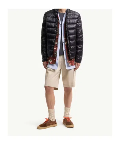 Moncler Selves Puffer Jacket In Blue