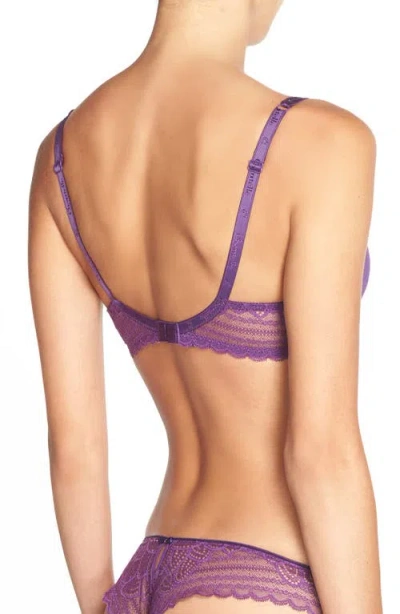 Chantelle Lingerie Merci Underwire T-shirt Bra In Purple